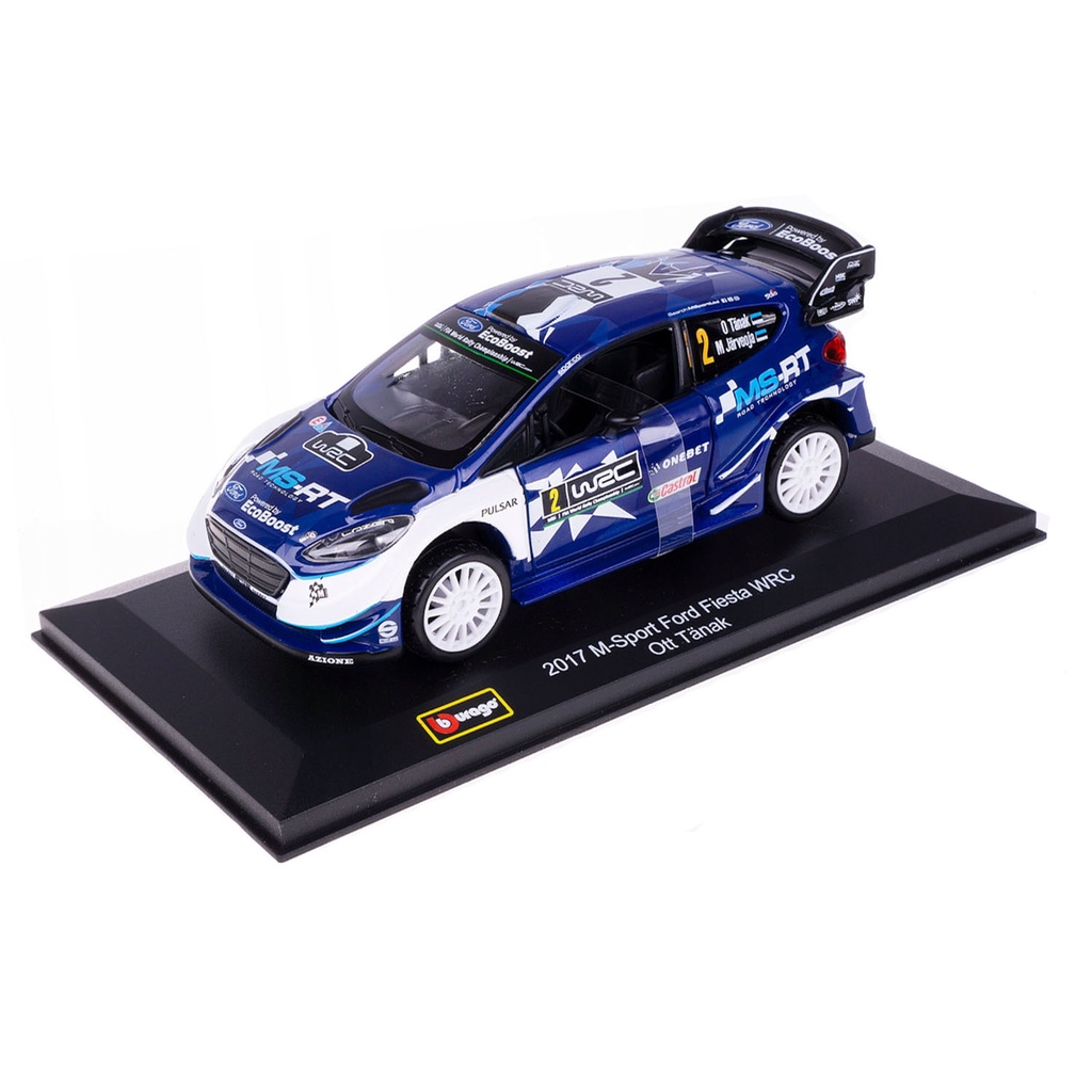 Miniatura Ford Fiesta Wrc M-Sport 2017 Ott Tanak Rally 1:32