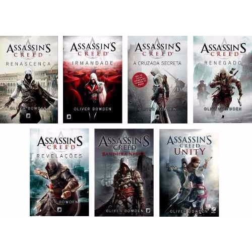 Assassins Creed 1-10 Books Collection By Oliver Bowden - Fiction