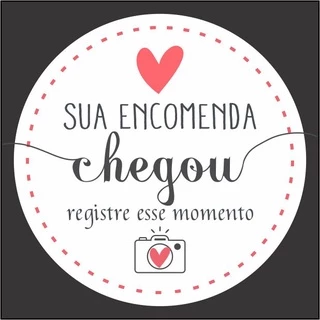 100 Etiquetas Adesivas Autocolante Para Embalagem E Papelaria - 5x5 Cm