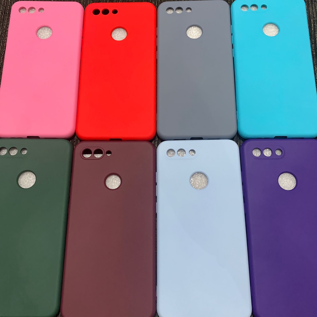 Capinha Aveludada Mi 8 Lite Case Silicone Ultrafina