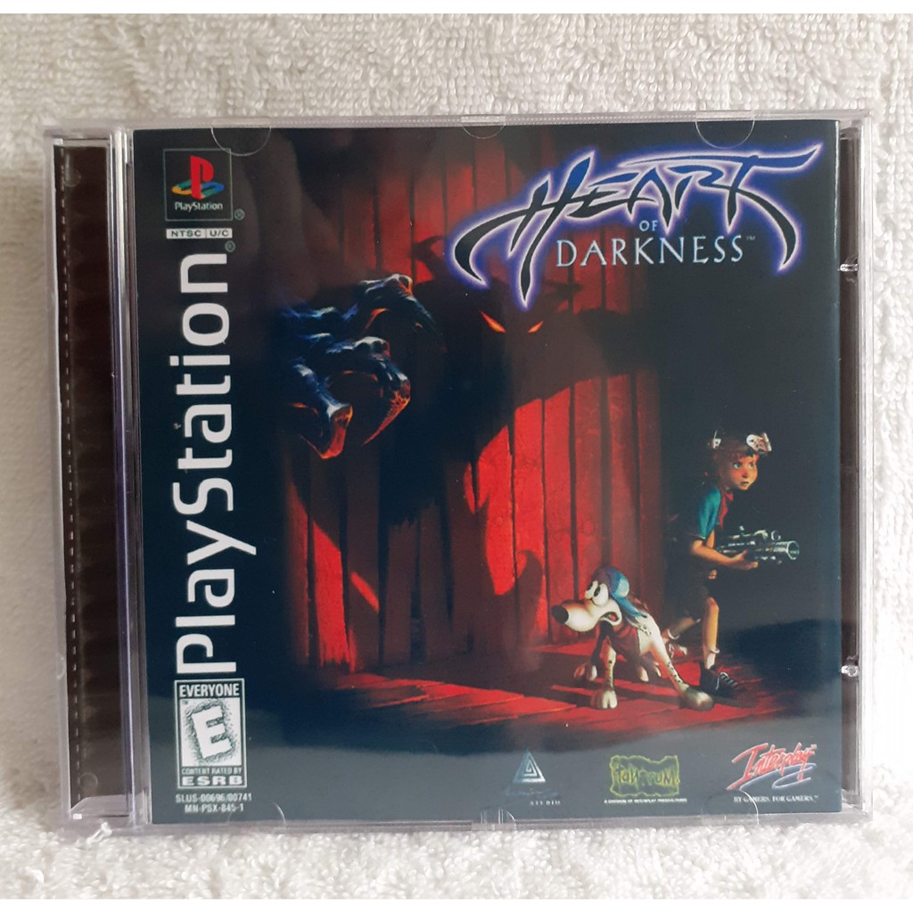 HEART OF DARKNESS JOGO REPR PARA PLAYSTATION 1 Shopee Brasil