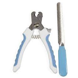 Alicate Pet Cortador De Unhas Com Lixa - Higiene Cachorro Gato - Pequeno e Medio Porte