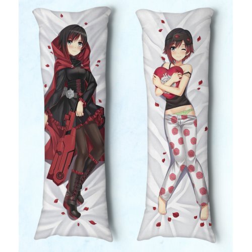 Travesseiro de Abra ar Body Pillow Dakimakura Tam 90X30 Anime RWBY