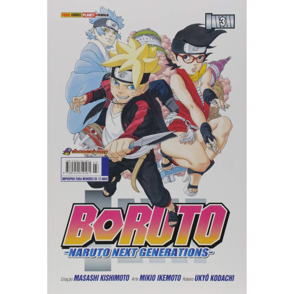 Mangás Boruto - Naruto Next Generations: Vol 2 e 3