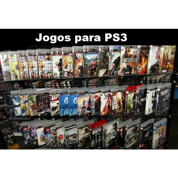 Jogos Originais - PS3 - Mídia Física