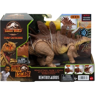 Jurassic World Figura Dinossauro Cryolophosaurus Rugidos e Ataques