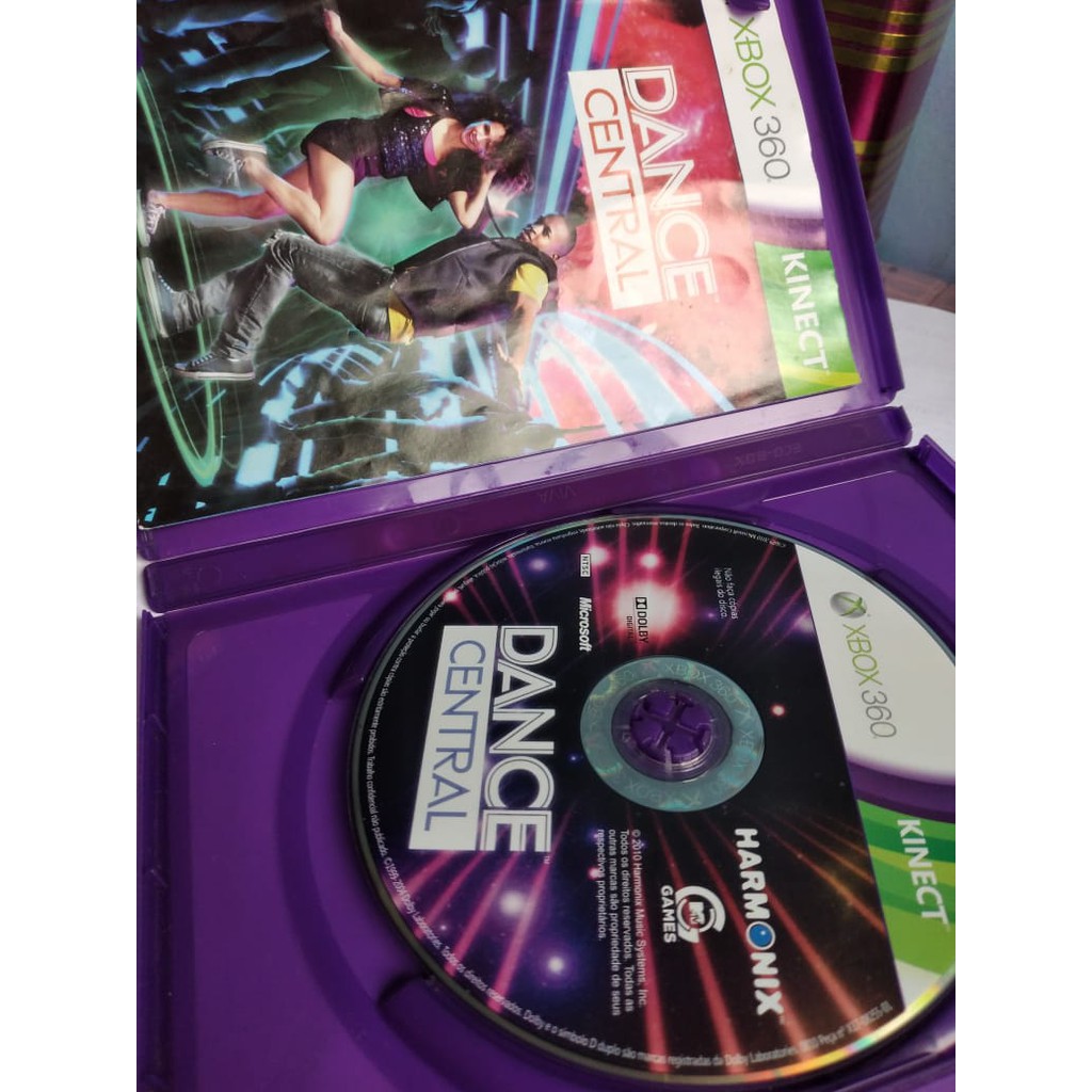 Video Game - XBOX 360 - CD do jogo Dance Central - Orig