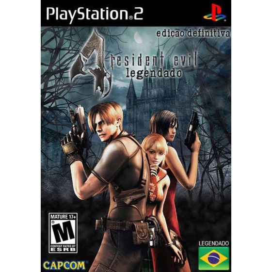 Resident Evil Ps2 Coleção (6 Dvds) Patch Pt-br 4 Dublado
