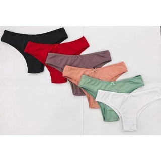Kit 5 Calcinhas básica Confort Lingerie Feminina