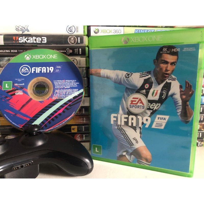 Jogo Fifa 19 Xbox One Original Mídia Física Frete Grátis