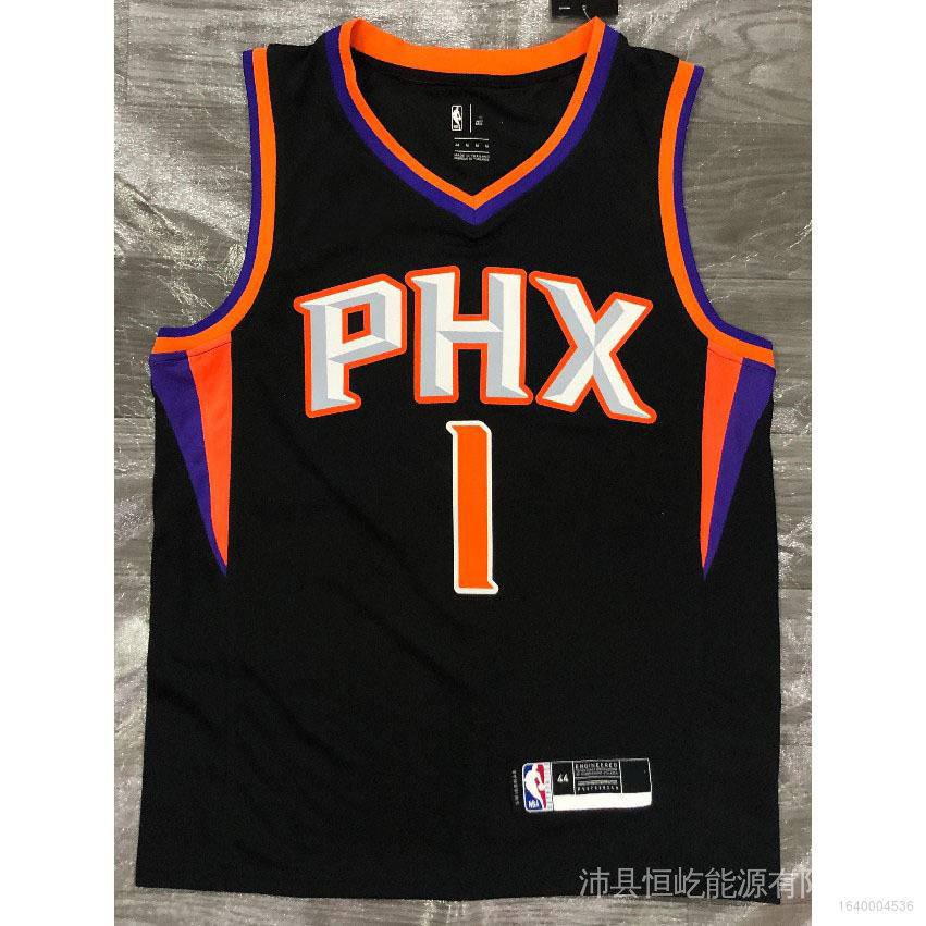 Nba Jersey Phoenix Suns BOOKER Preto Clássico Colete Esportivo Edição Comemorativa De Alta Qualidade Tamanho Grande hTdE