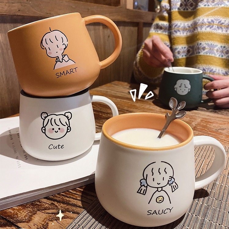 Caneca Xicara Café Coffe Luluca Desenho Animado Porcelana