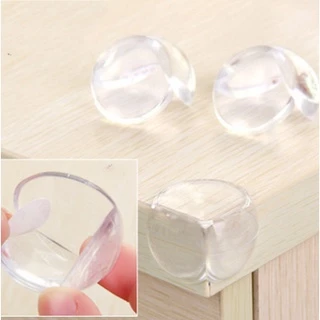 Kit 4 Protetores De Quina Canto Silicone Redondo Protetor De Canto De Mesa Segurança Do Bebê em Oferta na Shopee