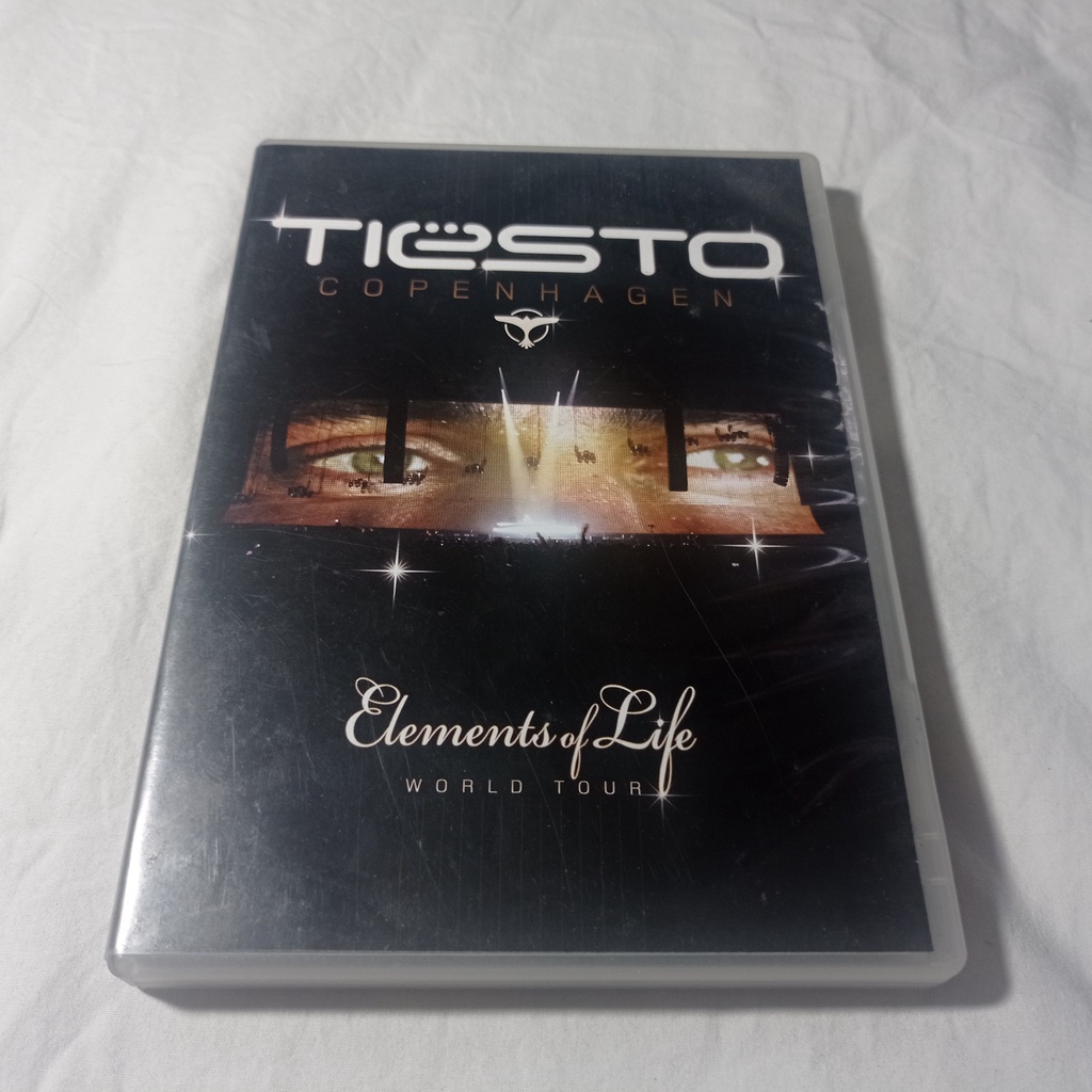 Dvd Duplo Tiesto Copenhagen Elements Of Life World Tour