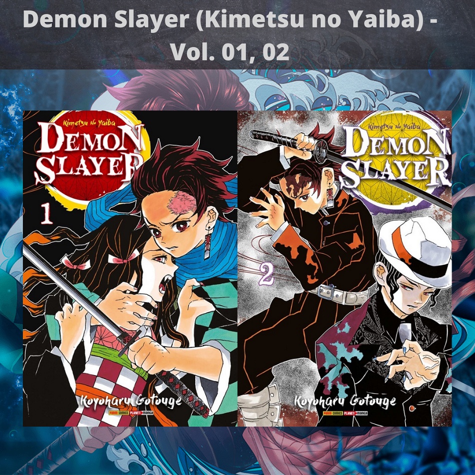 Mangá Kimetsu No Yaiba/Demon Slayer Vol. 1 ao 23 - Escorrega o Preço