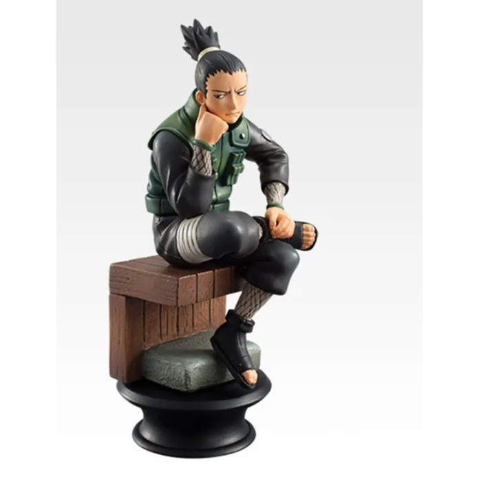 Shikamaru Nara - Coleção Naruto Seated - Action Figure