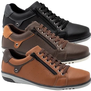 Kit 3 Pares De Sapatenis Masculino Numeros Especiais