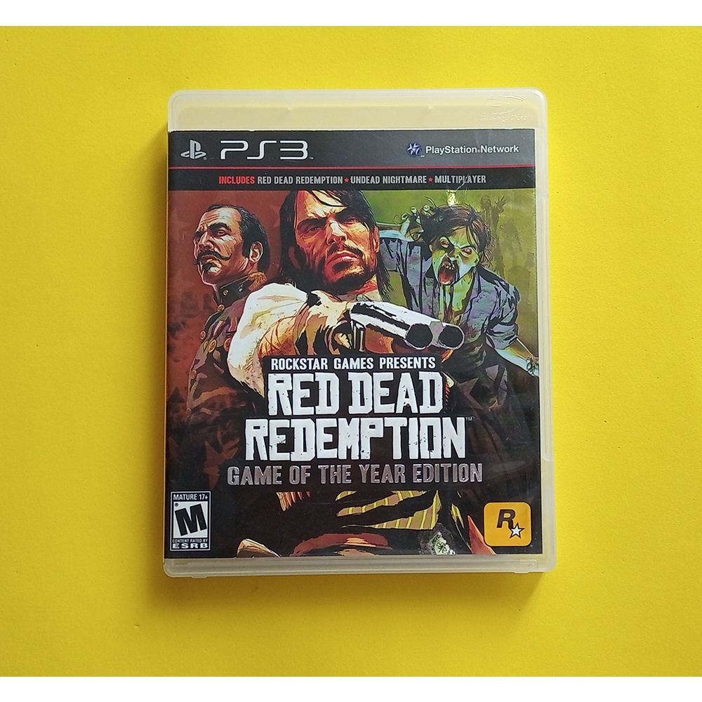 Red Dead Redemption Game of The Year Edition - PS3 - Mídia Física