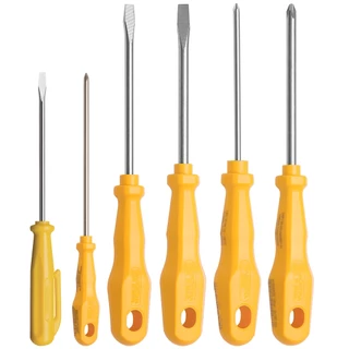 Kit Jogo De Chave Fenda E Philips 6 Peças Aço Tramontina