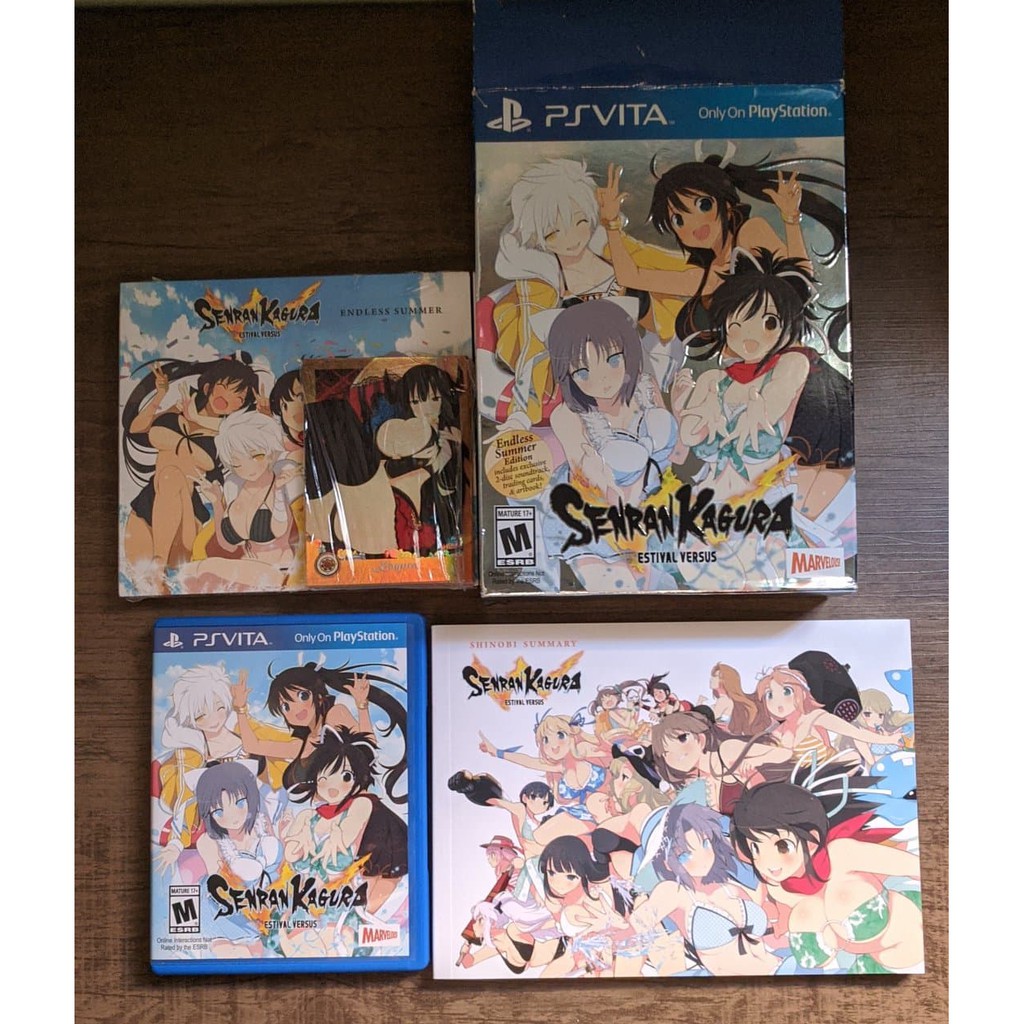 Jogo Senran Kagura: Estival Versus (Endless Summer Edition) - ps Vita em  Promoção na Americanas