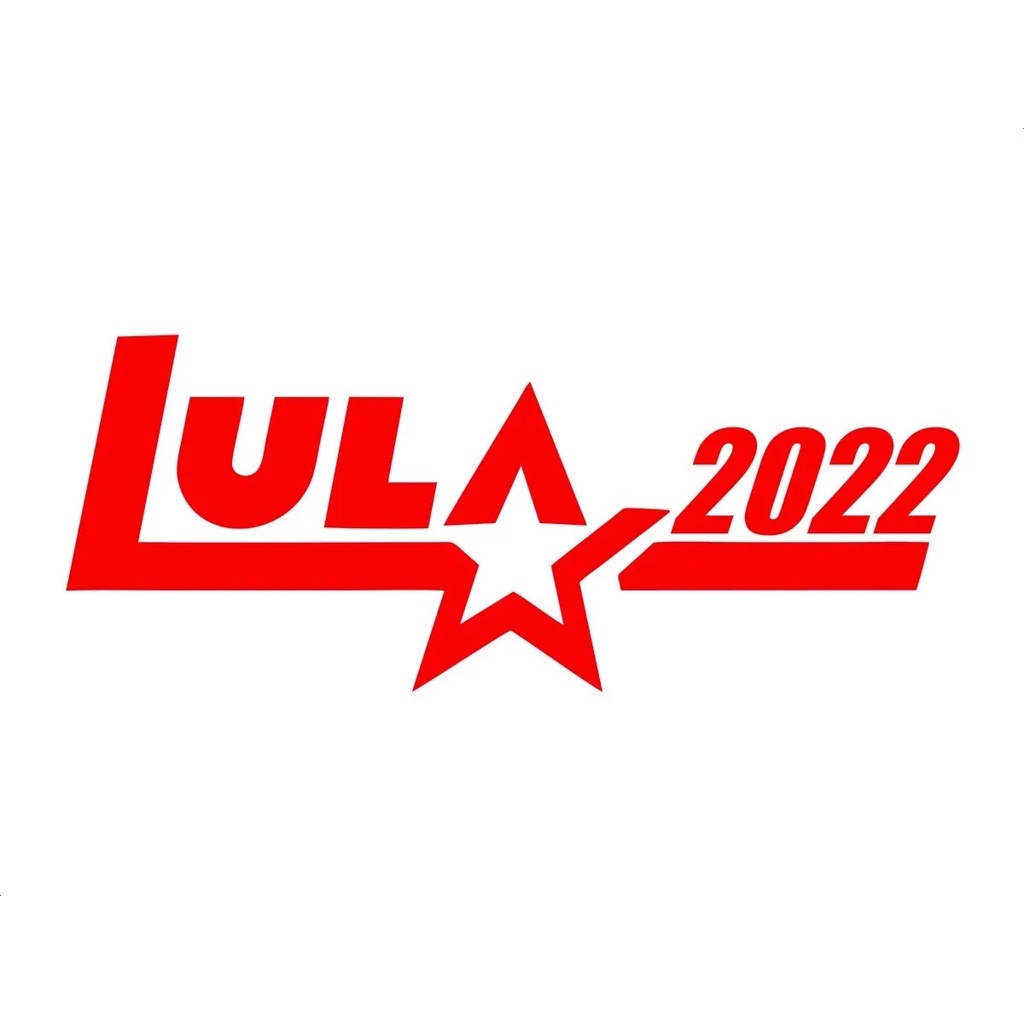 Kit C/ 10 Adesivos Lula 2022 Presidente Resistente 30x11 Cm | Shopee Brasil