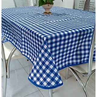 LIUYI Estilo rural simples e generoso toalha de mesa de jantar em casa  restaurante retangular/redondo piquenique xadrez pano toalha de mesa xadrez  vermelha (cor: 1, tamanho: quadrado 140x140cm)