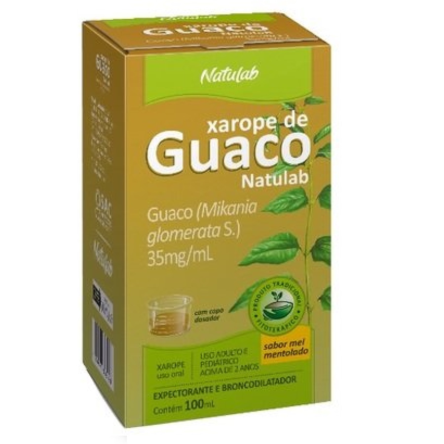 Xarope de Guaco Natulab Expectorante e Broncodilatador | Shopee Brasil