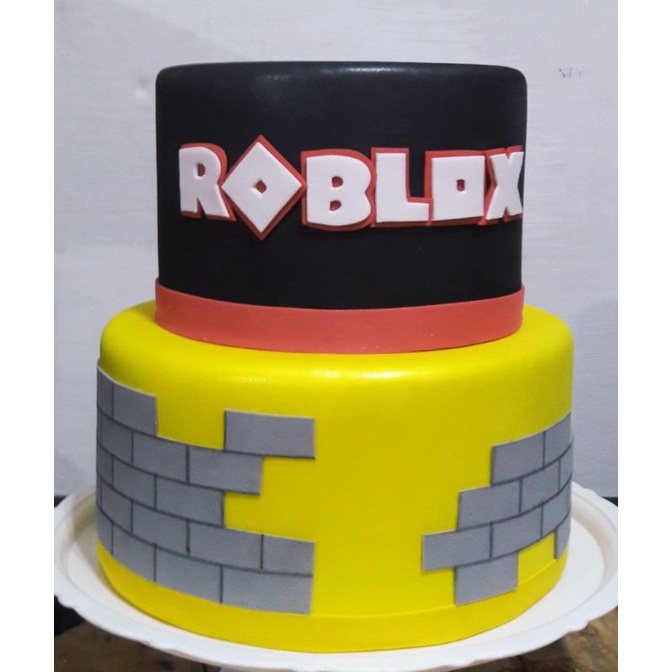 Bolo Fake ROBLOX menina  Elo7 Produtos Especiais