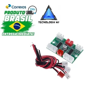 amplificador de áudio digital placa 4 canais 3w * 4 dc 5v amplificador de som estéreo XH-A156 com cabo para alto-falante