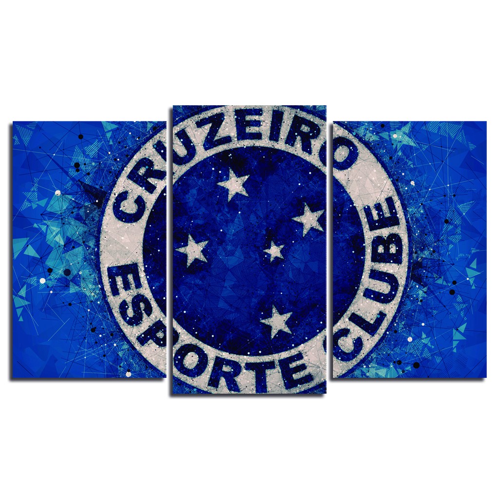 Kit 3 Quadros Decorativo Cruzeiro Bh