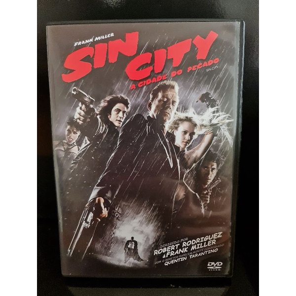 Dvd Sin City A Cidade Do Pecado Shopee Brasil