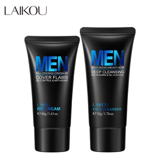 LAIKOU Creme Corretivo Cobertura Total/BB Cream/Para Masculino