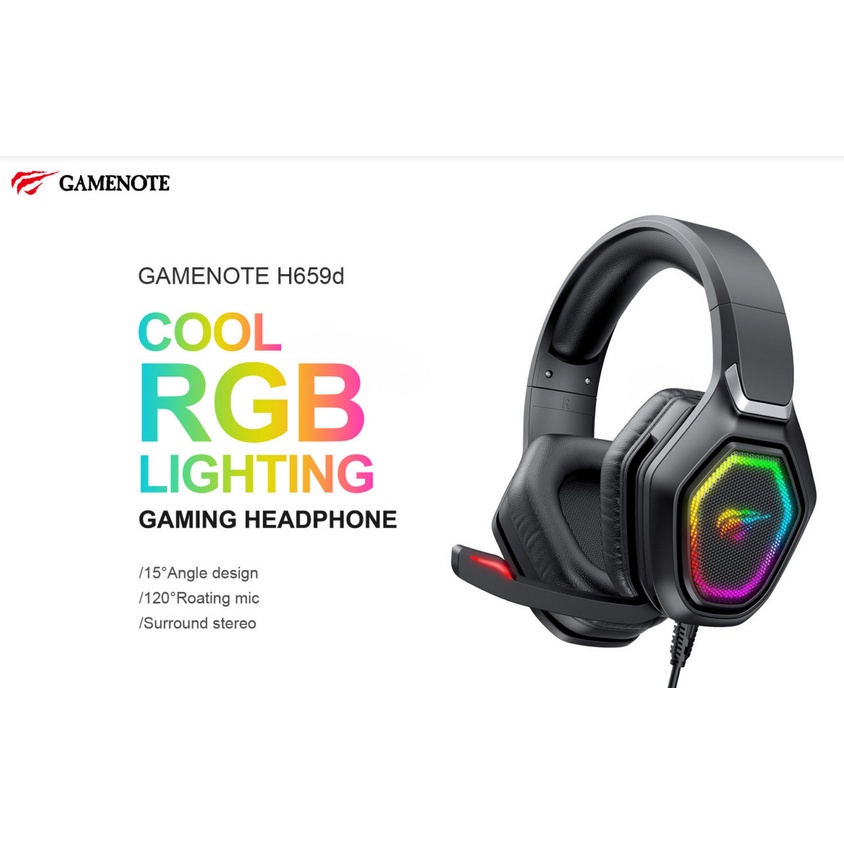 Headset Gaming Gamer Rgb H659d Havit Shopee Brasil