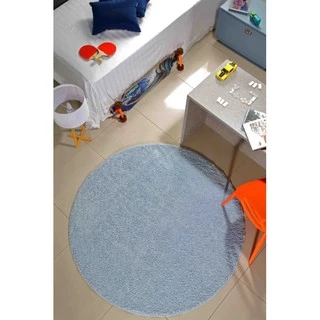 Tapete Redondo 1,00 X 1,00 Promoção Pelo Super Macio 100% Antiderrapante