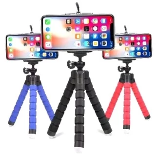 Mini Tripe Suporte Para Celular Câmera GoPro Gira 360º De Mesa Flexível Escalavel