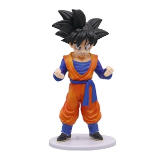 Bola de Dragão Série Perfeita APF Batalha Filho Goku Vegeta Troncos Cenário  Anime Ornamentos Figura