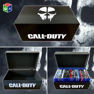 Porta jogos para PS3/PS4/Xbox One Call of Duty (Caveira)