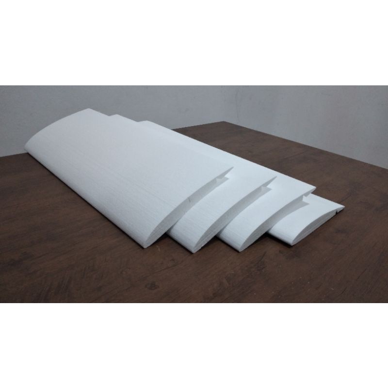 Asa Para aeromodelo 1,20m x 19cm de corda + Aileron CLARK Y CORTADA em CNC