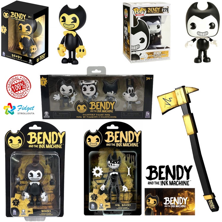 Bendy e uma máquina de tinta - pelúcia celecionável de desenhos