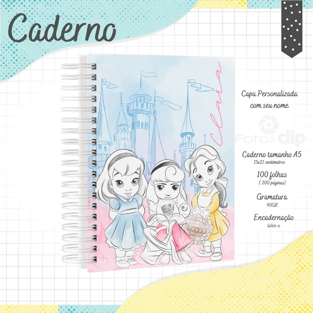 Caderno De Desenho My Little Pony Personalizado 100fls