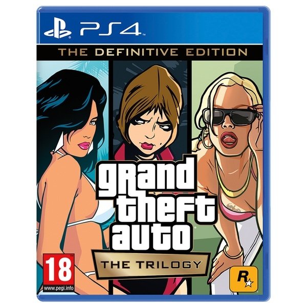 Game Grand Theft Auto The Trilogy – The Definitive Edition - Ps4
