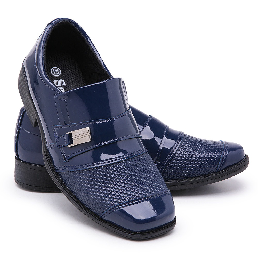 Sapato infantil hot sale social masculino