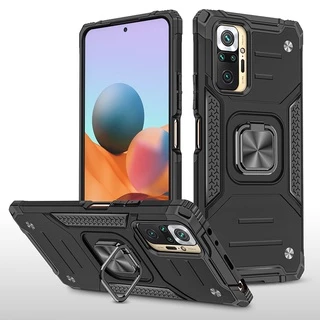 Capa Anti Impacto Anel Para Xiaomi Redmi Note 10 Pro(pelicula de vidro opcional)