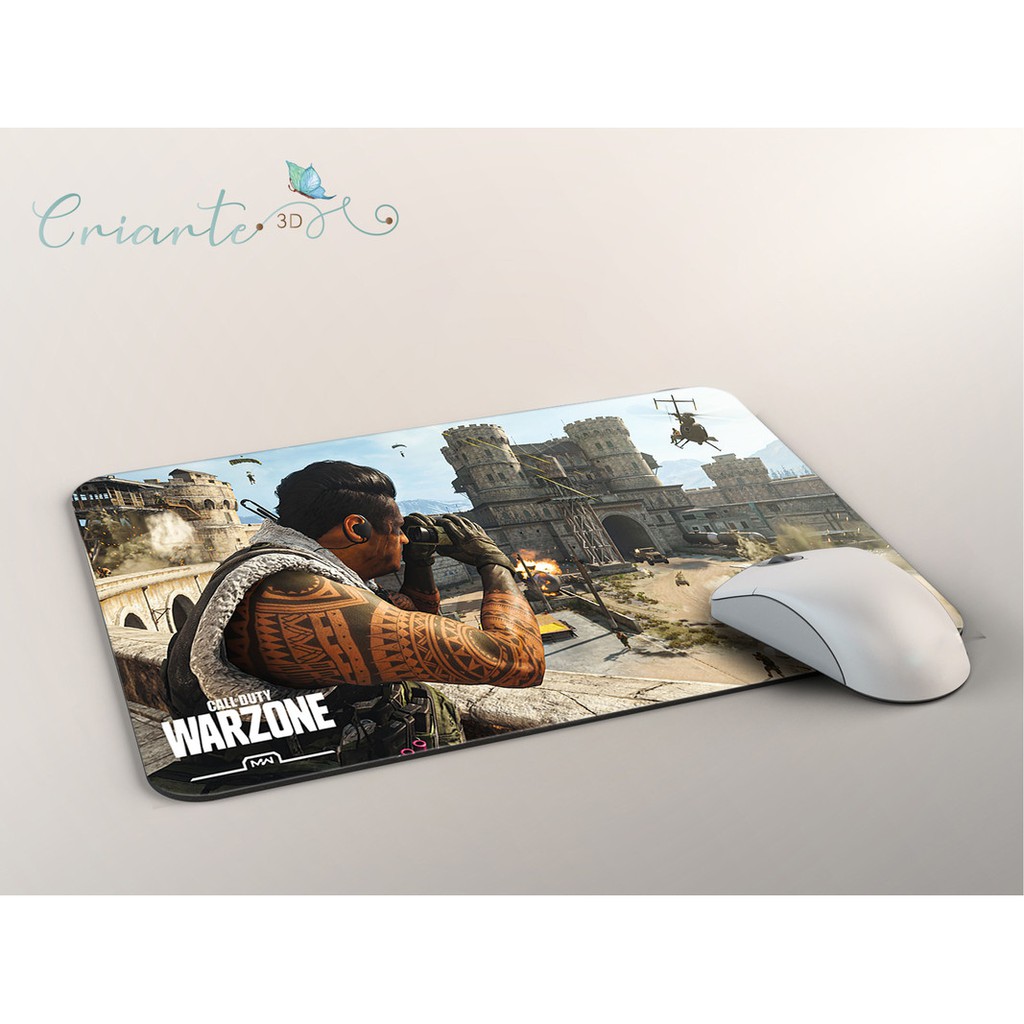 Mouse Pad Coleção Call of Duty Warzone 04 Shopee Brasil