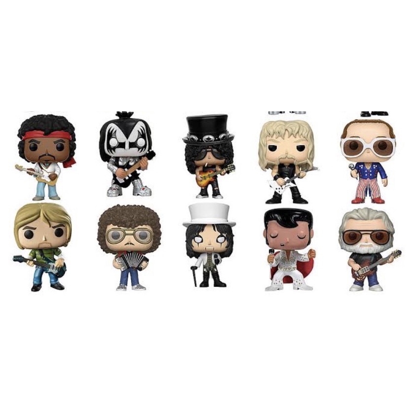 funko Pop Rocks Pop Music diversos Modelos | Shopee Brasil
