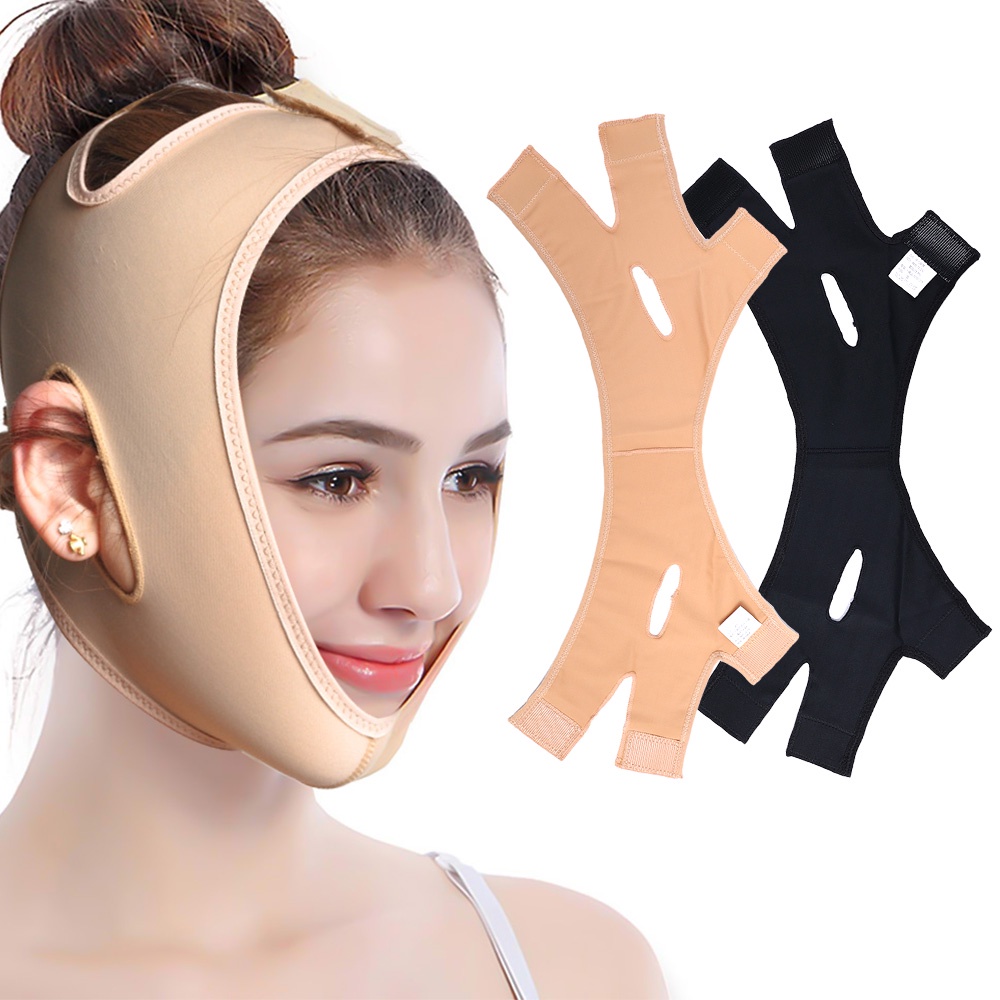 Elástica Rosto Emagrecimento Bandage V Linha Face Shaper/Mulheres Queixo  Atrevido Lift Up Belt/Massageador Facial Cinta Ferramentas De Cuidados Da  Pele