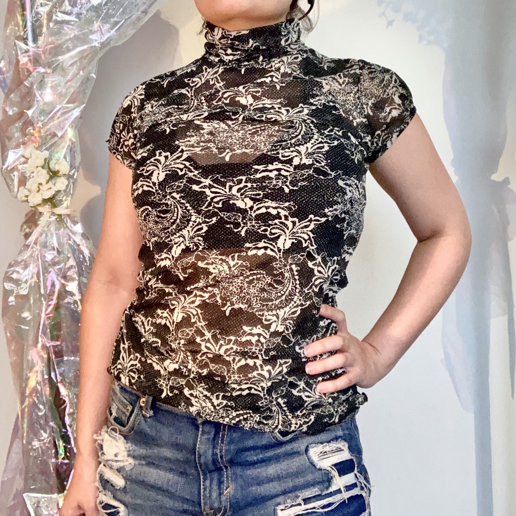 Blusa Zara - Preta