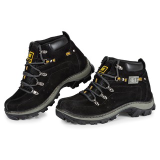 Bota Masculina CAT Caterpillar Adventure Sintética Preto