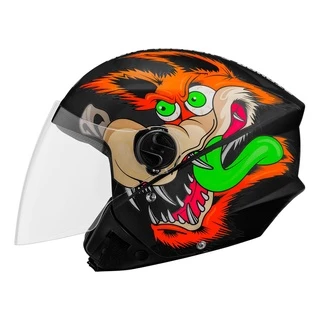 Capacete Masculino Feminino Aberto De Moto Urbano Motoboy New Liberty 3 Coyote PretoFosco Pro Tork