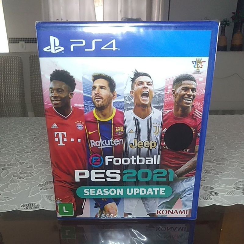 PES 2021 Ps4 Mídia Física Original Lacrado | Shopee Brasil